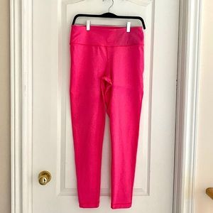 Bright Pink High-Rise Leggings